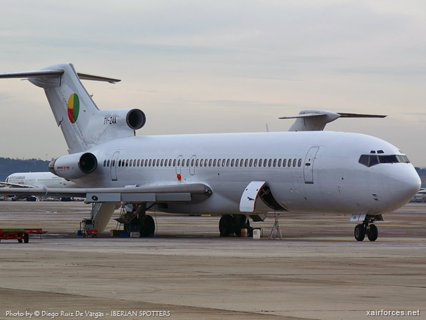 Beninese Air Force Boeing 727-256Adv.